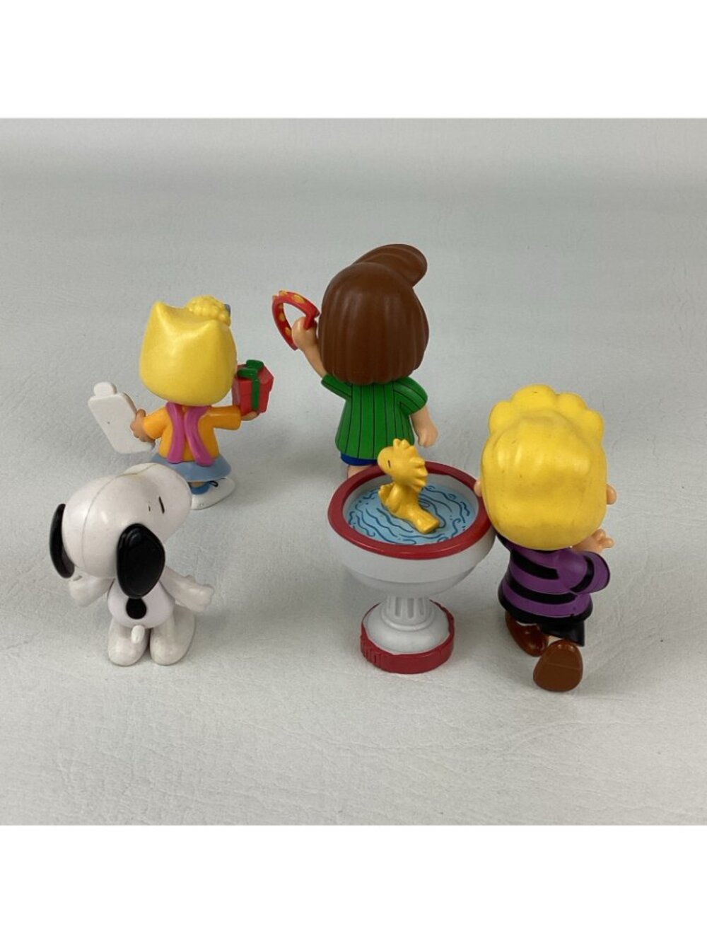 Peanuts Gang PVC Figure Lot Peppermint Patty Woodstock Snoopy Schroeder Sally - Picture 5 of 7